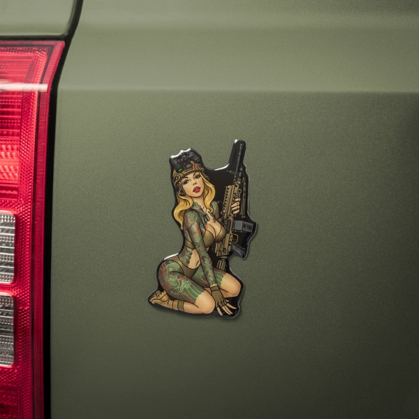 M-Tac наклейка обємна Tactical girl №5 Якудза - 51479003 M-Tac наклейка обємна Tactical girl №5 Якудза - 51479003