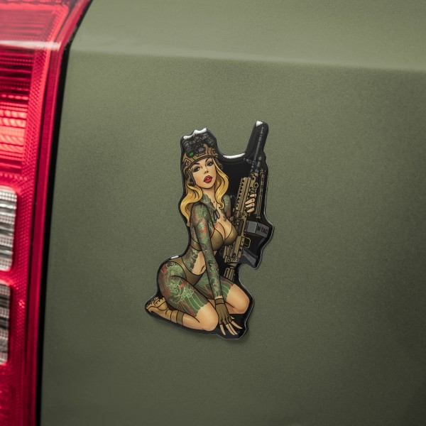 M-Tac наклейка обємна Tactical girl №5 Якудза - 51479003 M-Tac наклейка обємна Tactical girl №5 Якудза - 51479003