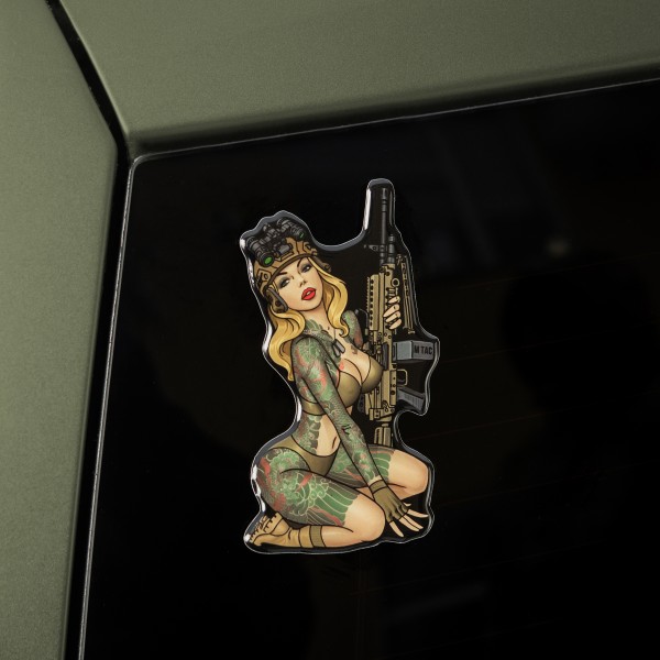 M-Tac наклейка обємна Tactical girl №5 Якудза - 51479003 M-Tac наклейка обємна Tactical girl №5 Якудза - 51479003
