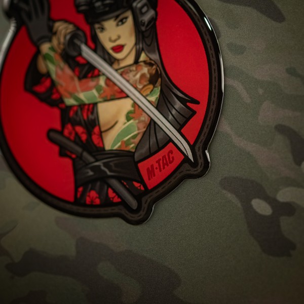 M-Tac наклейка обємна Tactical girl №3 Череп на плечі - 51479102 M-Tac наклейка обємна Tactical girl №3 Череп на плечі - 51479102