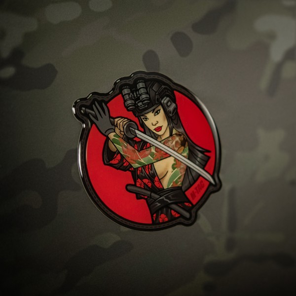 M-Tac наклейка обємна Tactical girl №3 Череп на плечі - 51479102 M-Tac наклейка обємна Tactical girl №3 Череп на плечі - 51479102