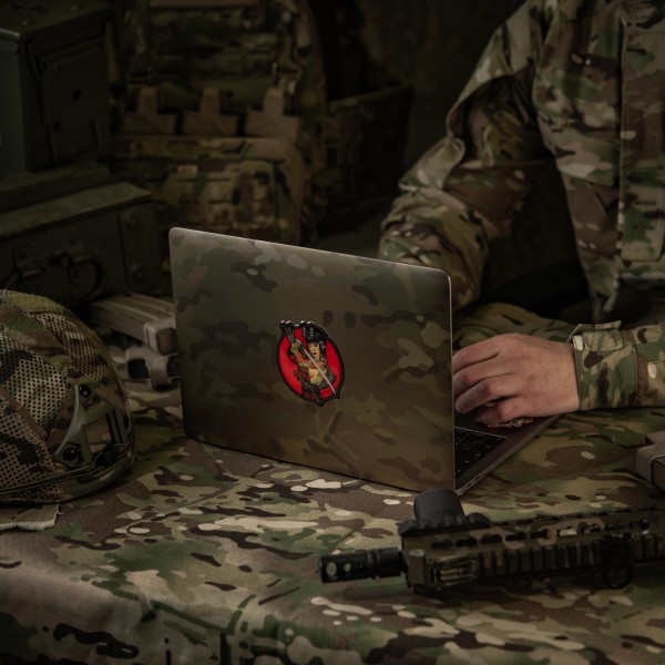 M-Tac наклейка обємна Tactical girl №3 Череп на плечі - 51479102 M-Tac наклейка обємна Tactical girl №3 Череп на плечі - 51479102