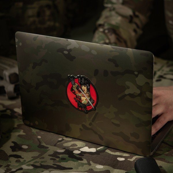 M-Tac наклейка обємна Tactical girl №3 Череп на плечі - 51479102 M-Tac наклейка обємна Tactical girl №3 Череп на плечі - 51479102