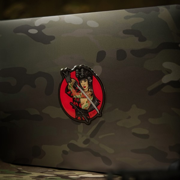 M-Tac наклейка обємна Tactical girl №3 Череп на плечі - 51479102 M-Tac наклейка обємна Tactical girl №3 Череп на плечі - 51479102