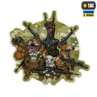 M-Tac наклейка обємна Rex Team