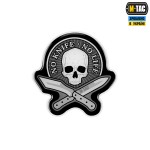 M-Tac наклейка обємна No Knife - No Life