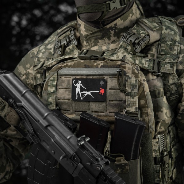 M-Tac нашивка прапор Чорна Борода СПГ-9 Black - 51483001