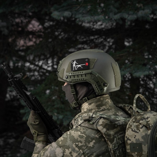 M-Tac нашивка прапор Чорна Борода СПГ-9 Black - 51483001