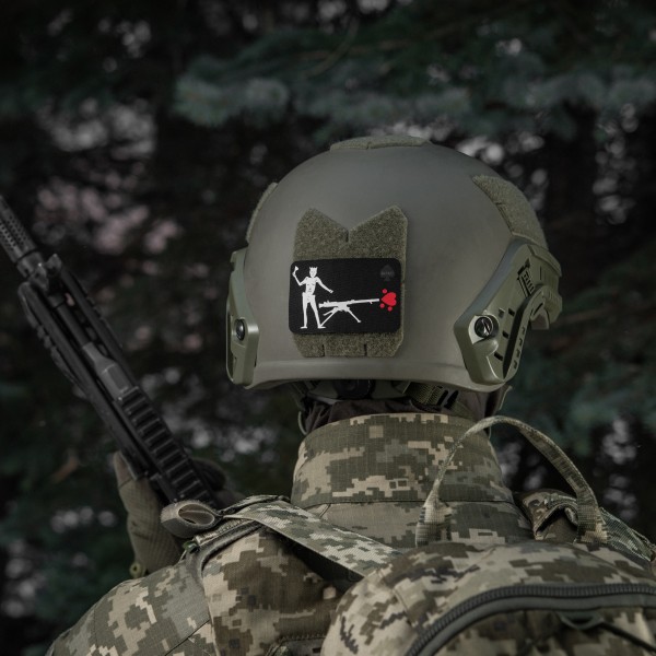 M-Tac нашивка прапор Чорна Борода СПГ-9 Black - 51483001