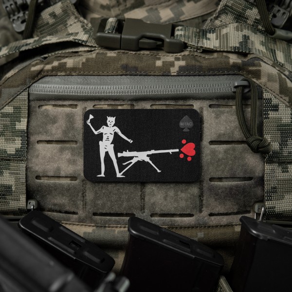 M-Tac нашивка прапор Чорна Борода СПГ-9 Black - 51483001