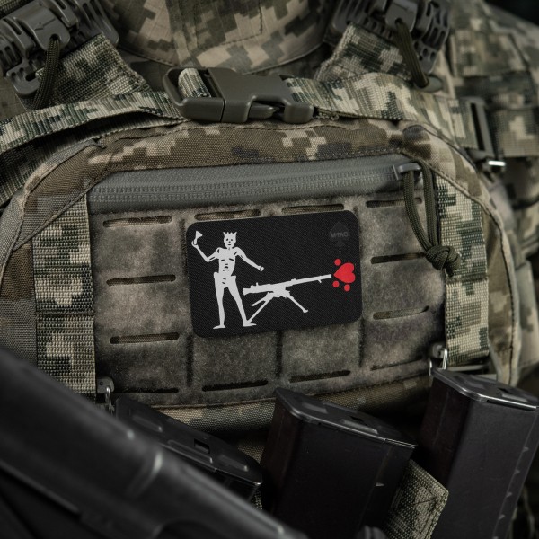 M-Tac нашивка прапор Чорна Борода СПГ-9 Black - 51483001