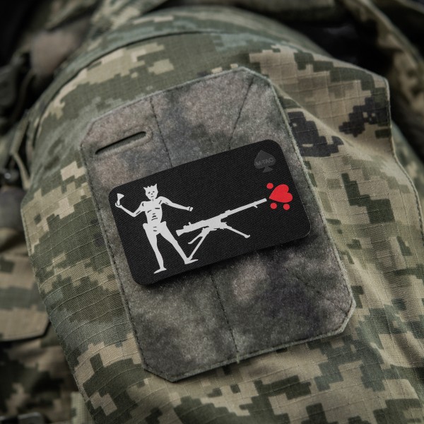 M-Tac нашивка прапор Чорна Борода СПГ-9 Black - 51483001