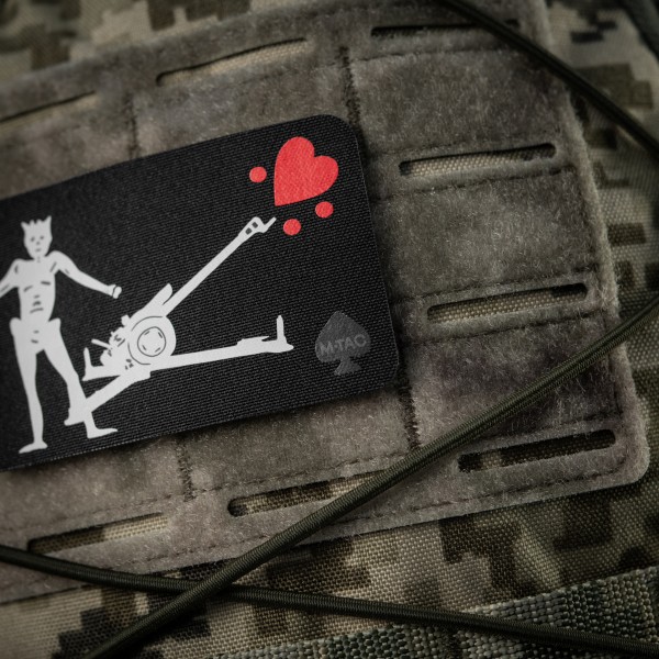 M-Tac нашивка прапор Чорна Борода Д-30 Black - 51483002