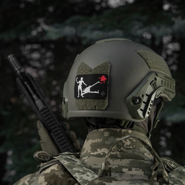 M-Tac нашивка прапор Чорна Борода Д-30 Black - 51483002