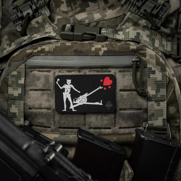 M-Tac нашивка прапор Чорна Борода Д-30 Black - 51483002