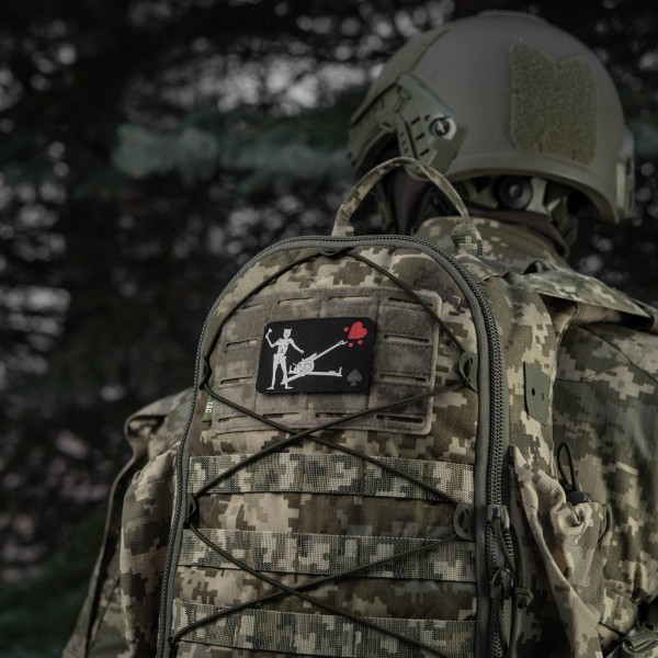 M-Tac нашивка прапор Чорна Борода Д-30 Black - 51483002