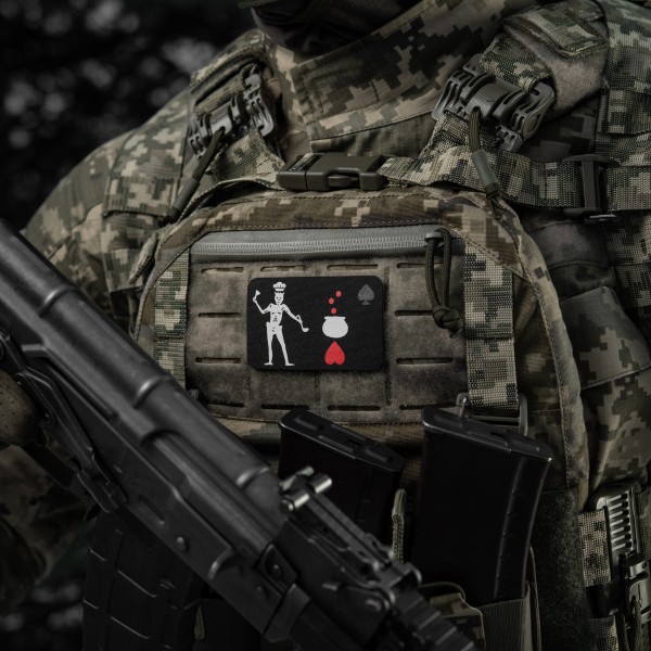 M-Tac нашивка прапор Чорна Борода Кухар Black - 51483004 M-Tac нашивка прапор Чорна Борода Кухар Black - 51483004