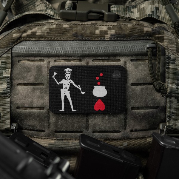 M-Tac нашивка прапор Чорна Борода Кухар Black - 51483004 M-Tac нашивка прапор Чорна Борода Кухар Black - 51483004