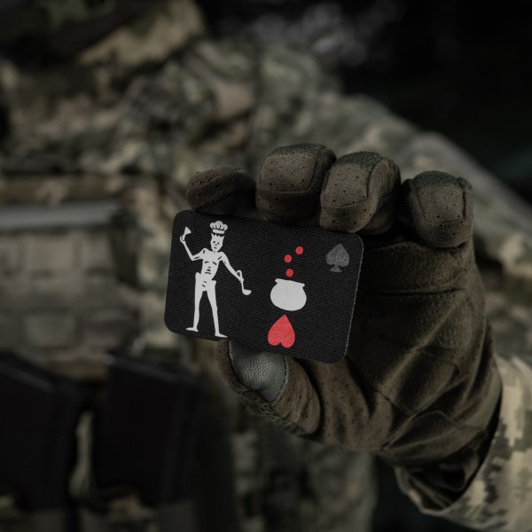 M-Tac нашивка прапор Чорна Борода Кухар Black - 51483004 M-Tac нашивка прапор Чорна Борода Кухар Black - 51483004