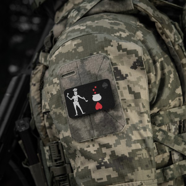 M-Tac нашивка прапор Чорна Борода Кухар Black - 51483004 M-Tac нашивка прапор Чорна Борода Кухар Black - 51483004