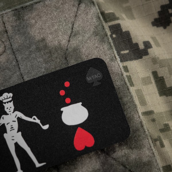 M-Tac нашивка прапор Чорна Борода Кухар Black - 51483004 M-Tac нашивка прапор Чорна Борода Кухар Black - 51483004