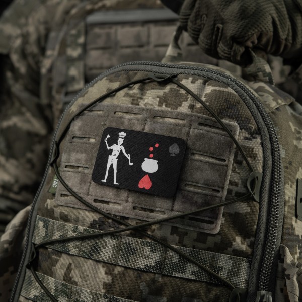 M-Tac нашивка прапор Чорна Борода Кухар Black - 51483004 M-Tac нашивка прапор Чорна Борода Кухар Black - 51483004