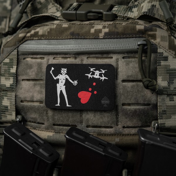 M-Tac нашивка прапор Чорна Борода Дрон Black - 51483005