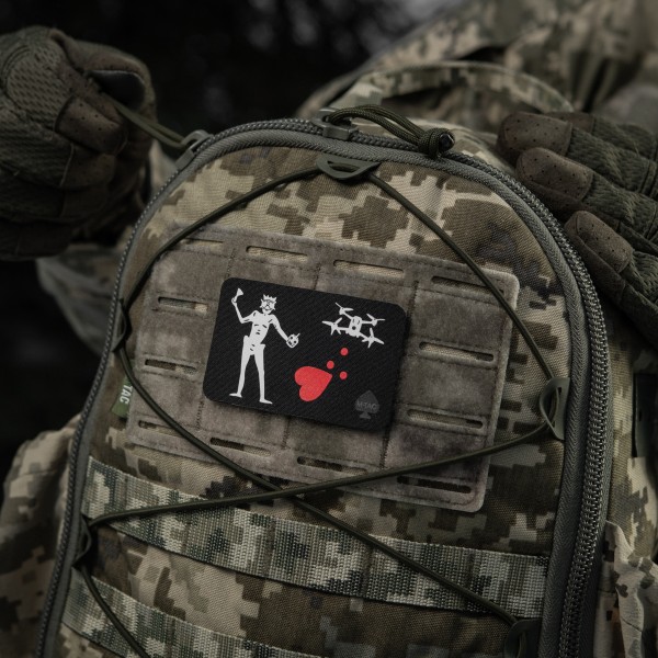 M-Tac нашивка прапор Чорна Борода Дрон Black - 51483005