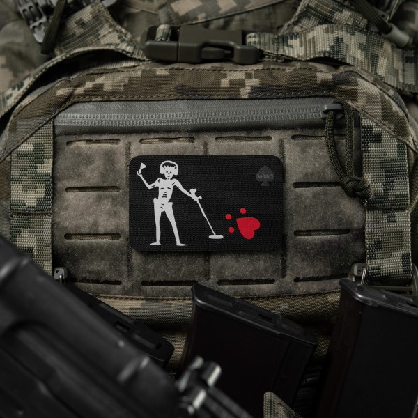 M-Tac нашивка прапор Чорна Борода Сапер Black - 51483006