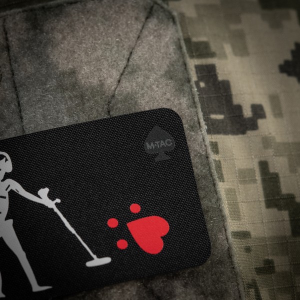 M-Tac нашивка прапор Чорна Борода Сапер Black - 51483006