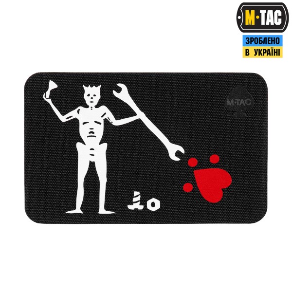 M-Tac нашивка прапор Чорна Борода Механік Black - 51483007