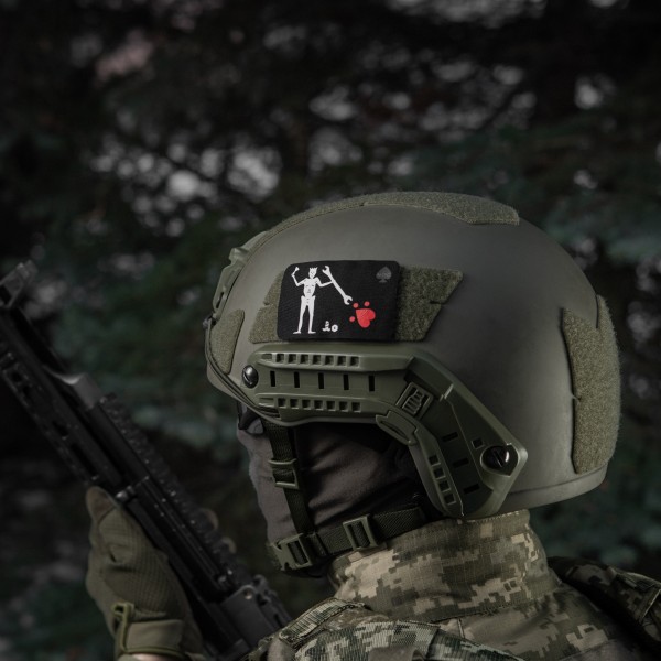 M-Tac нашивка прапор Чорна Борода Механік Black - 51483007