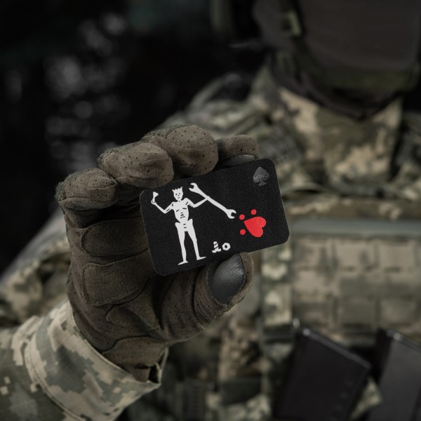 M-Tac нашивка прапор Чорна Борода Механік Black - 51483007