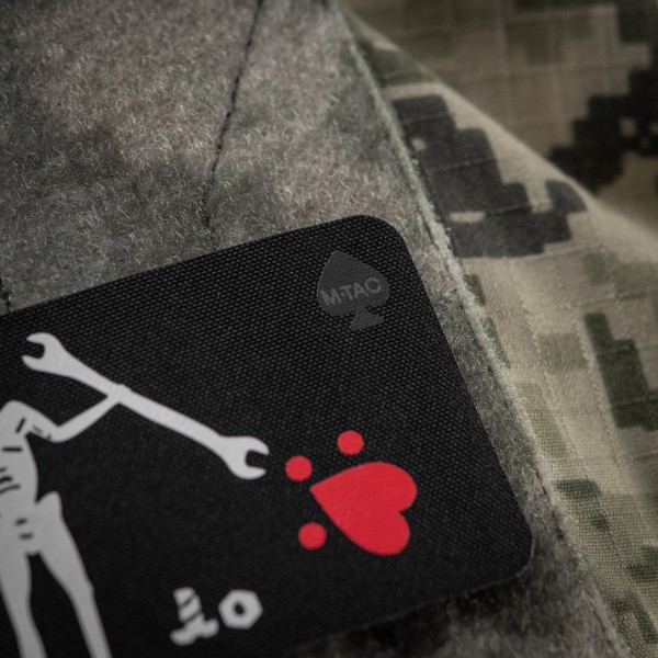 M-Tac нашивка прапор Чорна Борода Механік Black - 51483007