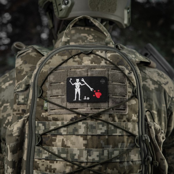 M-Tac нашивка прапор Чорна Борода Механік Black - 51483007
