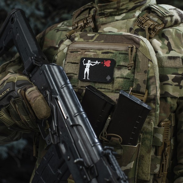 M-Tac нашивка прапор Чорна Борода РПГ-7 Black - 51483008 M-Tac нашивка прапор Чорна Борода РПГ-7 Black - 51483008