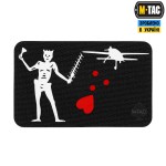 M-Tac нашивка прапор Чорна Борода Бобер Black