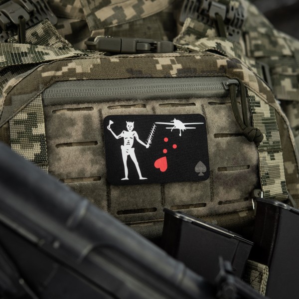 M-Tac нашивка прапор Чорна Борода Бобер Black - 51483009 M-Tac нашивка прапор Чорна Борода Бобер Black - 51483009