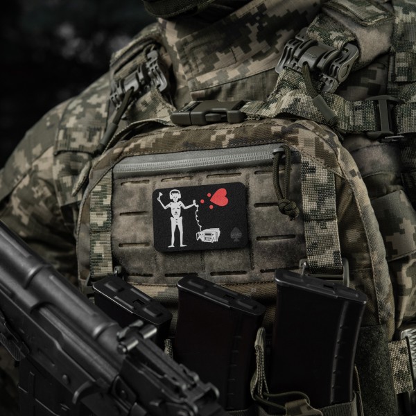 M-Tac нашивка прапор Чорна Борода звязківець Black - 51483010