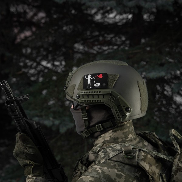 M-Tac нашивка прапор Чорна Борода звязківець Black - 51483010