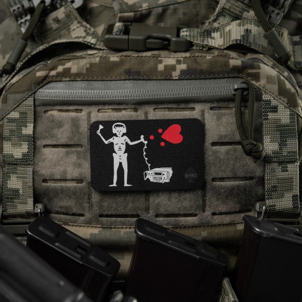 M-Tac нашивка прапор Чорна Борода звязківець Black - 51483010