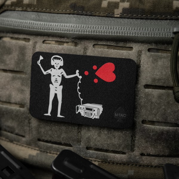 M-Tac нашивка прапор Чорна Борода звязківець Black - 51483010