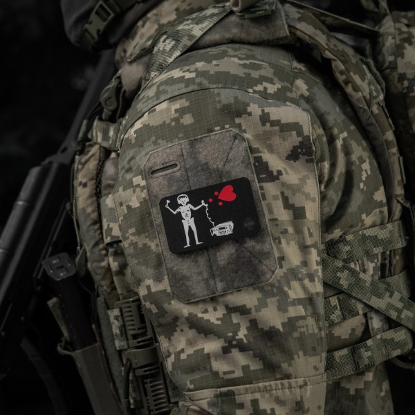 M-Tac нашивка прапор Чорна Борода звязківець Black - 51483010