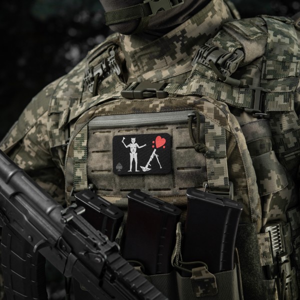 M-Tac нашивка прапор Чорна Борода 82-мм міномет Black - 51483011