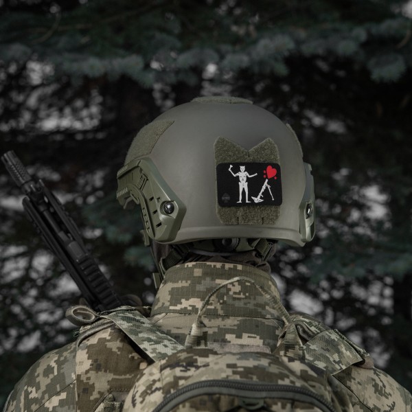 M-Tac нашивка прапор Чорна Борода 82-мм міномет Black - 51483011