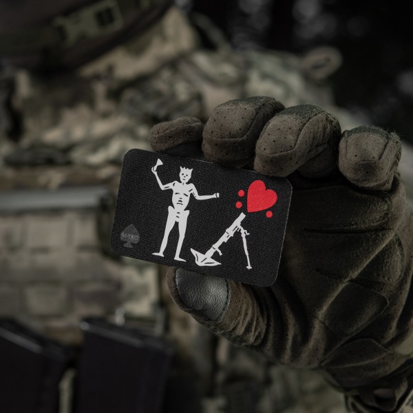 M-Tac нашивка прапор Чорна Борода 82-мм міномет Black - 51483011