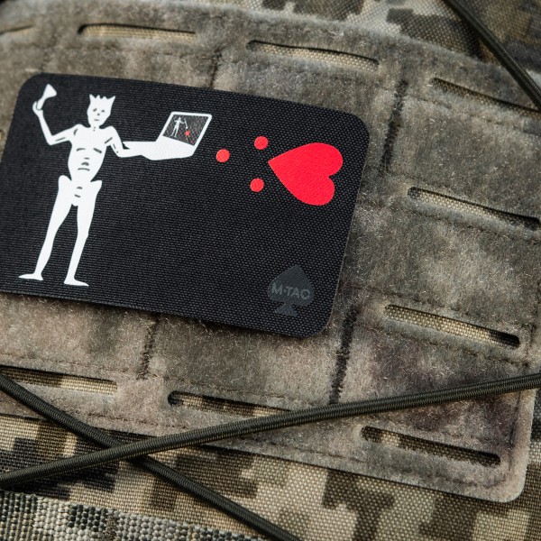 M-Tac нашивка прапор Чорна Борода IT Black - 51483012 M-Tac нашивка прапор Чорна Борода IT Black - 51483012