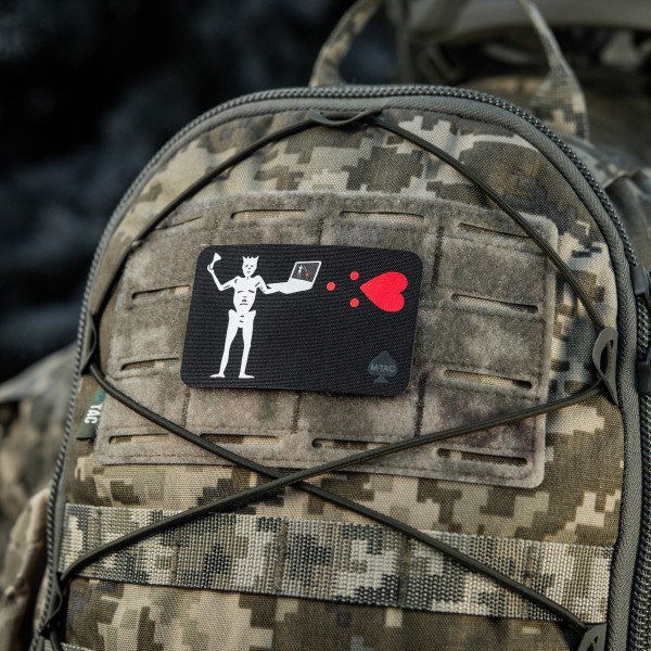 M-Tac нашивка прапор Чорна Борода IT Black - 51483012 M-Tac нашивка прапор Чорна Борода IT Black - 51483012