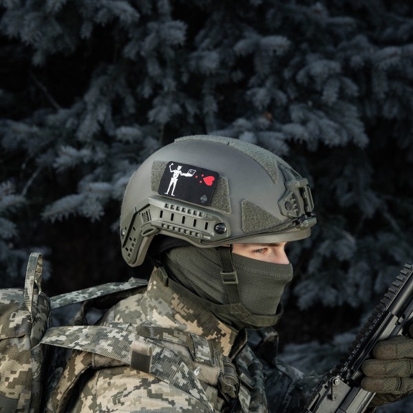 M-Tac нашивка прапор Чорна Борода IT Black - 51483012 M-Tac нашивка прапор Чорна Борода IT Black - 51483012