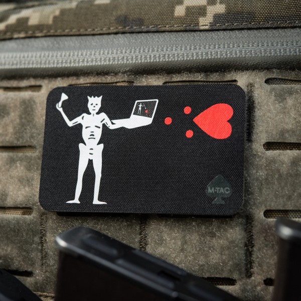 M-Tac нашивка прапор Чорна Борода IT Black - 51483012 M-Tac нашивка прапор Чорна Борода IT Black - 51483012